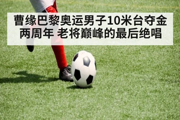 曹缘巴黎奥运男子10米台夺金两周年 老将巅峰的最后绝唱